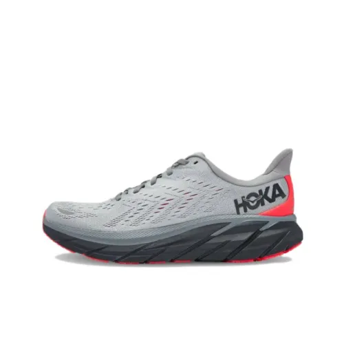 HOKA ONE ONE Clifton 8 Sharkskin Diva Pink