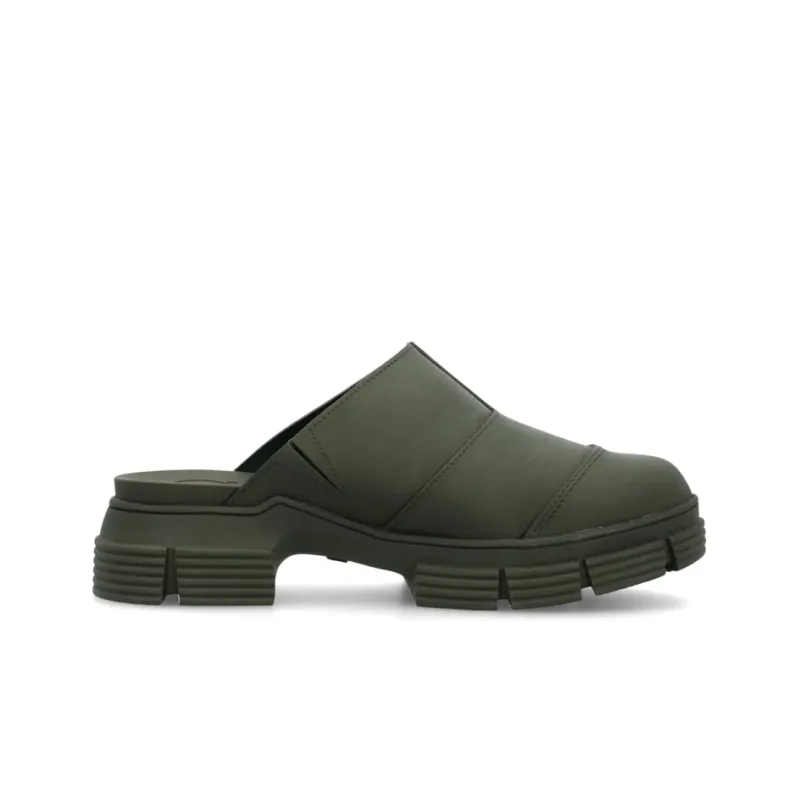 GANNI Slip-on Rubber Mules-1