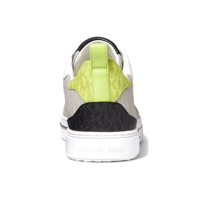 MICHAEL KORS Baxter Low Top Stylish Skateboarding Shoes Men's Gray White-4