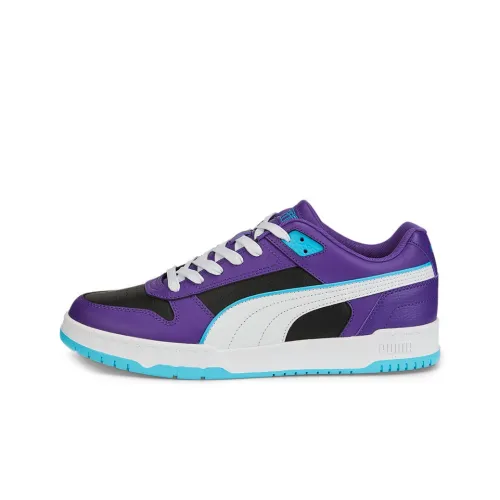 PUMA RBD Game Skateboard Shoes Unisex Low-Top Purple/White/Blue/Black