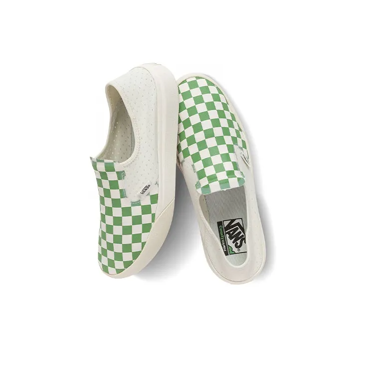 ComfyCush One Vans 'Checkerboard Green'-3