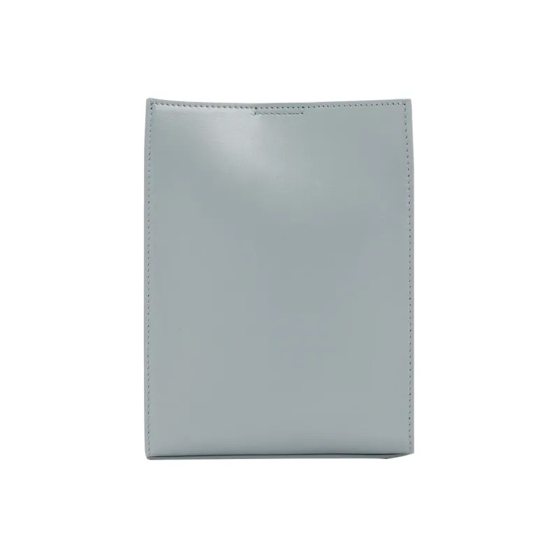 JIL SANDER Leather Shoulder Bag, Crossbody Bag Women's Blue-2