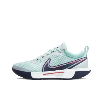 Nike Court Zoom Pro Tennis Shoes Men Low Top Blue/Pink