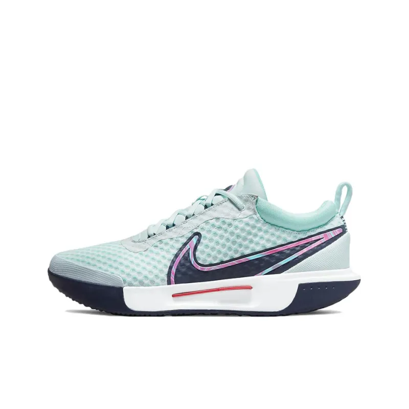 Nike Court Zoom Pro Tennis Shoes Men Low Top Blue/Pink-0