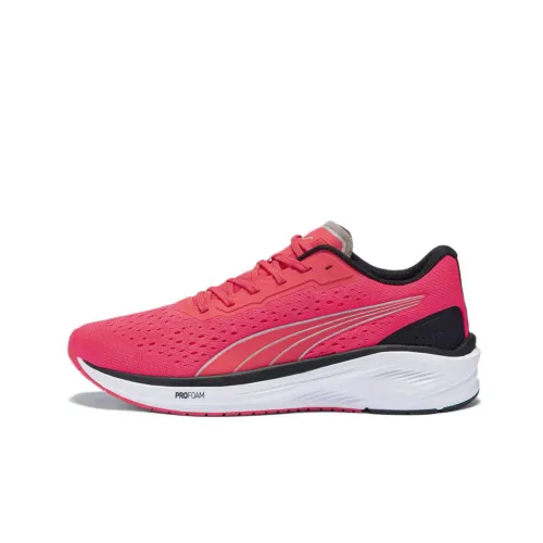 PUMA Aviator Running Shoes Women's Low-Top Pink/White/Black