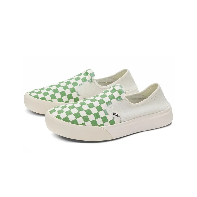 ComfyCush One Vans 'Checkerboard Green'-1