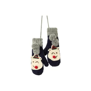 BAIJUAN Knit Gloves Women's