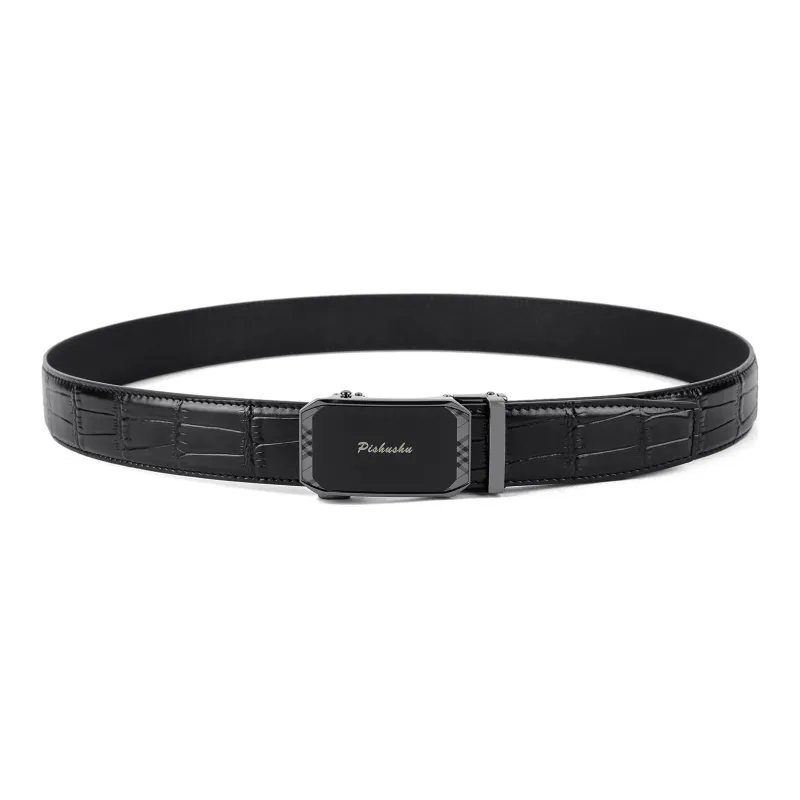 PISHUSHU Leather Belts Unisex-11