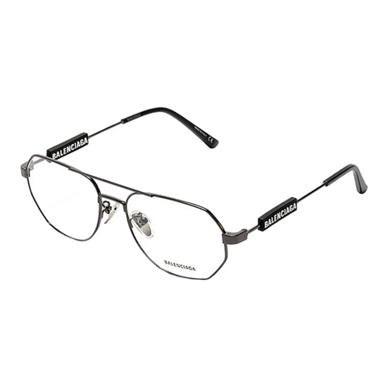 Balenciaga Eyewear Logo Pilot Glasses-0