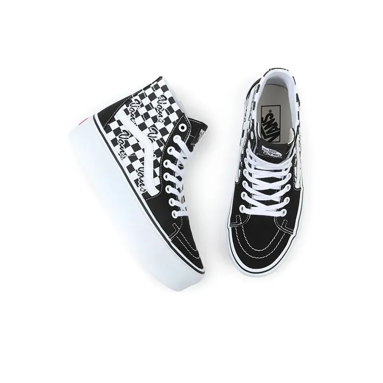 Vans Sk8 Hi Tapered Stackform 'Black White'-3