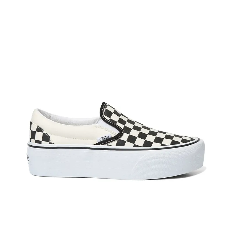 Slip On Classic Vans Stackform 'Checkerboard Black White'-1