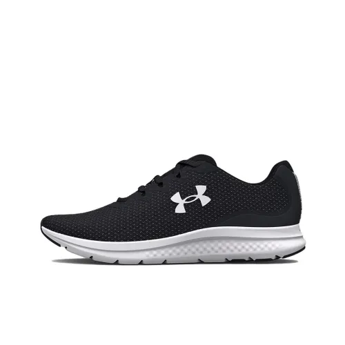 Under Armour Charged Impulse 3 Running Shoes Women's Low-Top Black/White