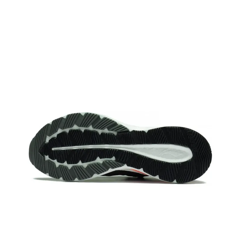LiNing Light Cushioning Anti-Slip And Wear-Resistant Rebound Low-Top Running Shoes Women's Black-4
