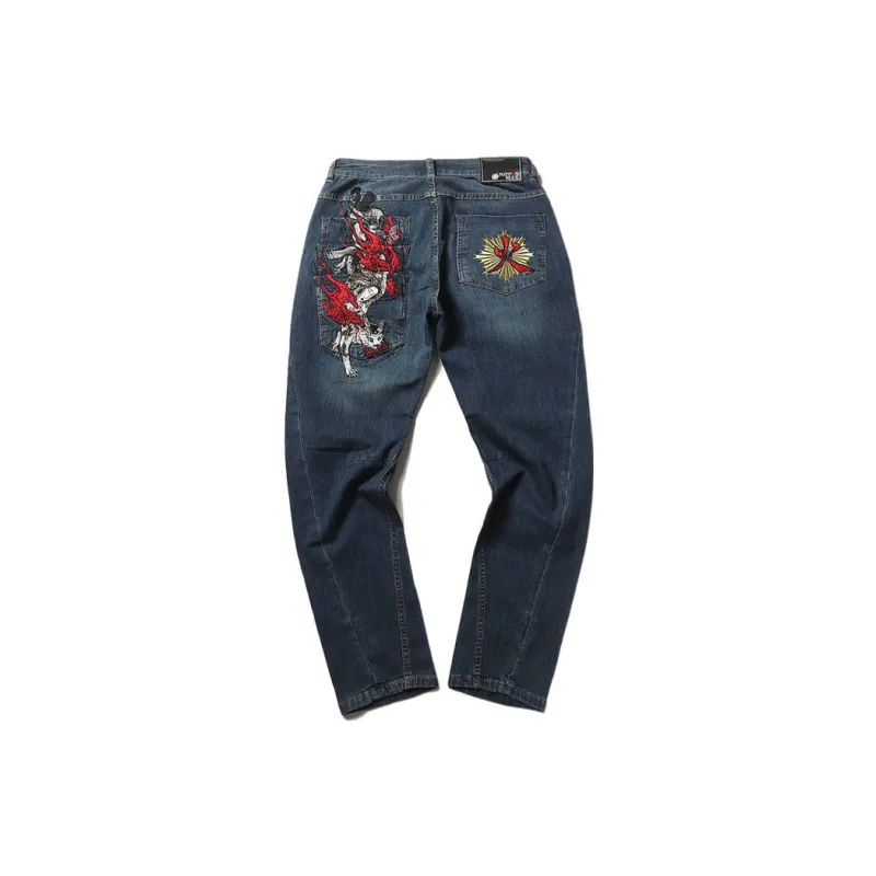 ONIARAI Straight Jeans Men's Blue-1