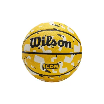 Wilson PU Basketball Yellow Size 5 Ball/Size 7 Ball Training Unisex