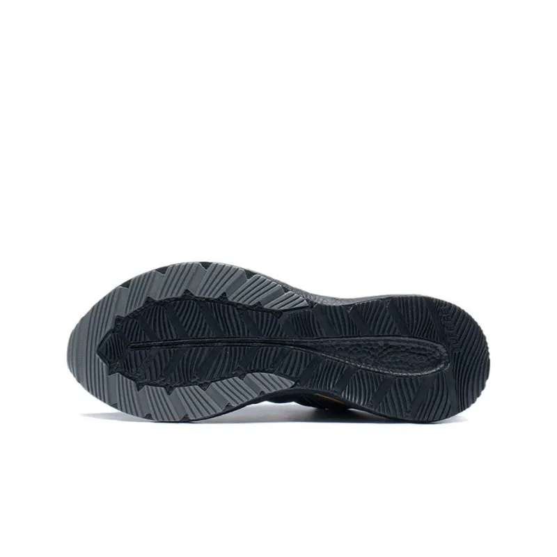 LiNing Light Light Rebound Cushioning Low-Top Running Shoes Men's Gray Black-4