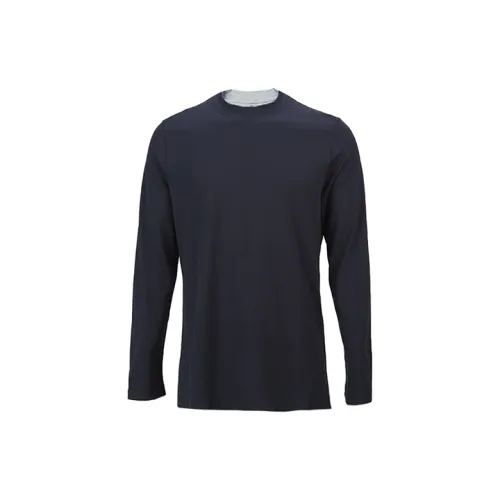 Brunello Cucinelli T-Shirts Men Dark Blue