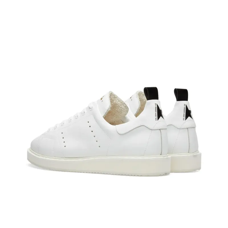 Golden Goose GGDB Starter Stylish Skateboarding Shoes Men's White-2