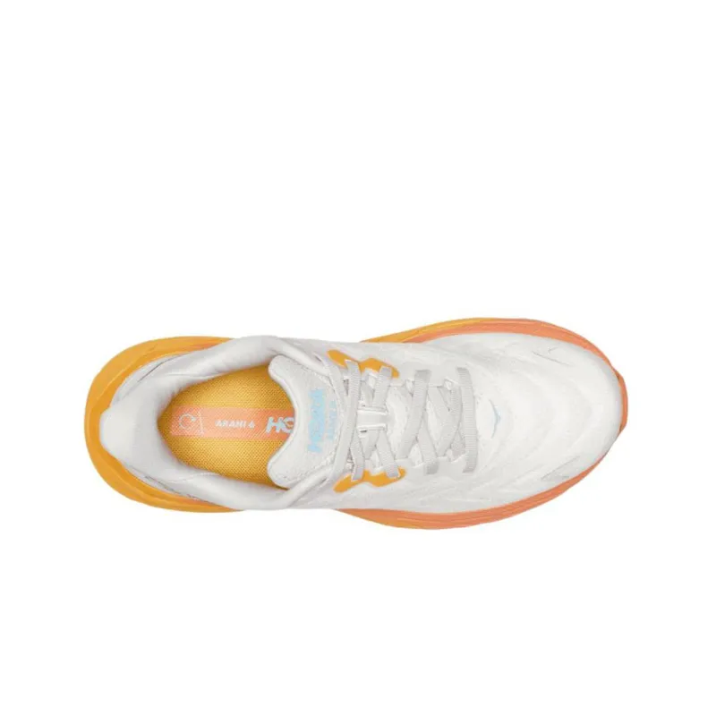 HOKA ONE ONE Arahi 6 Nimbus Cloud Blanc De Blanc Women's-2