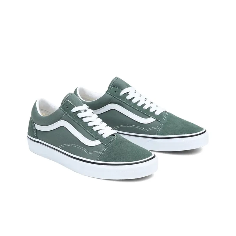 Old Skool Vans 'Color Theory Duck Green'-2