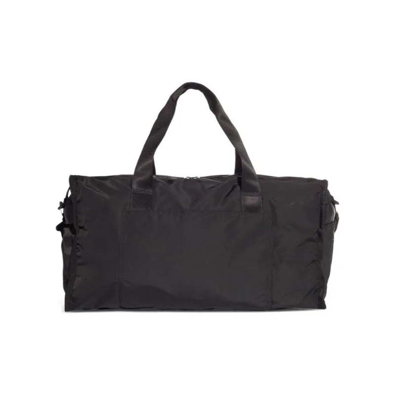 Adidas Polyester Shoulder Bag Crossbody Bag Handbag Large Size Unisex Black-4