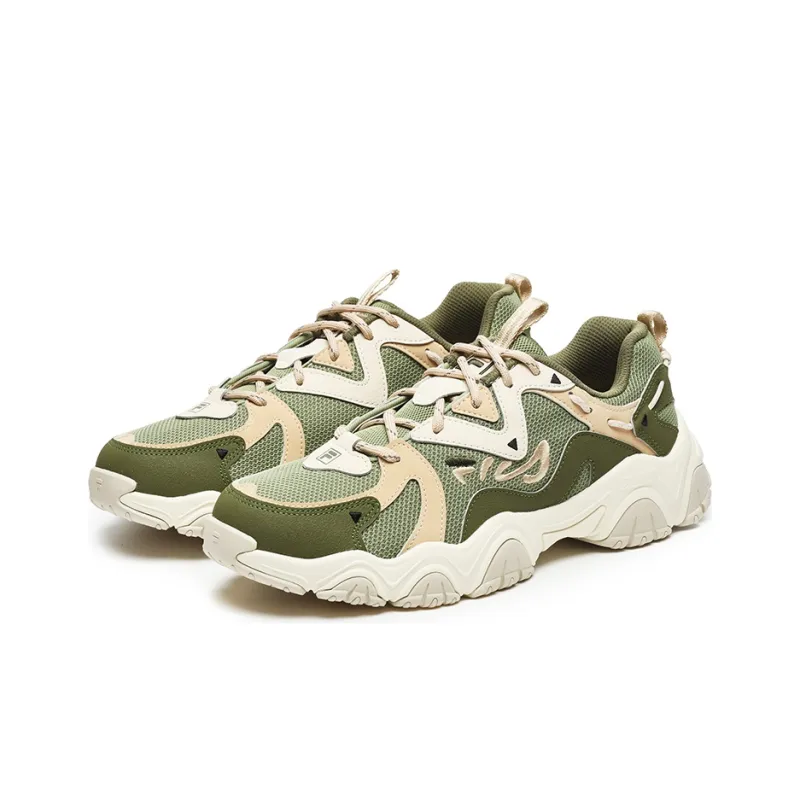 FILA Fluid 4 Sneakers 'Green White'-2