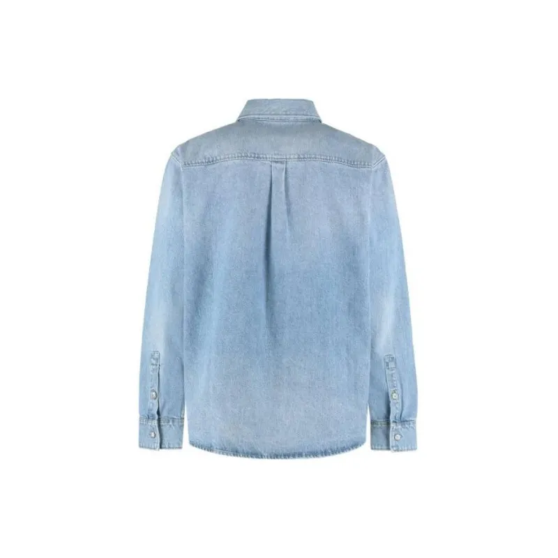 BALMAIN Faded Denim Shirt jacket-1