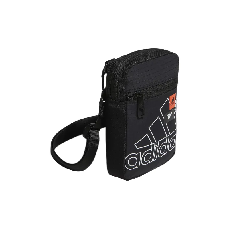 Adidas Polyester Sports Bag Shoulder Bag Crossbody Bag Regular Unisex Black-1