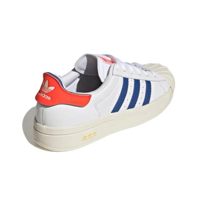 Superstar Women's Adidas Originals Ayoon 'White Solar Red Royal' Women's-3