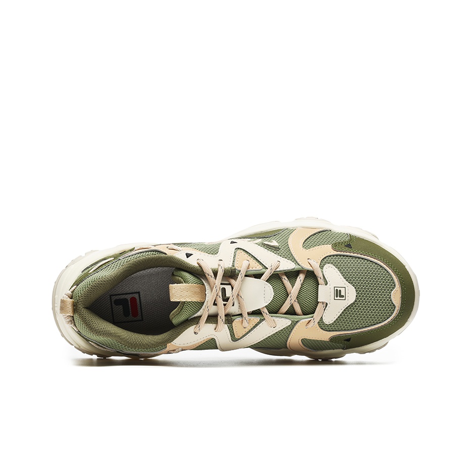 FILA Fluid 4 Sneakers 'Green White' - POIZON