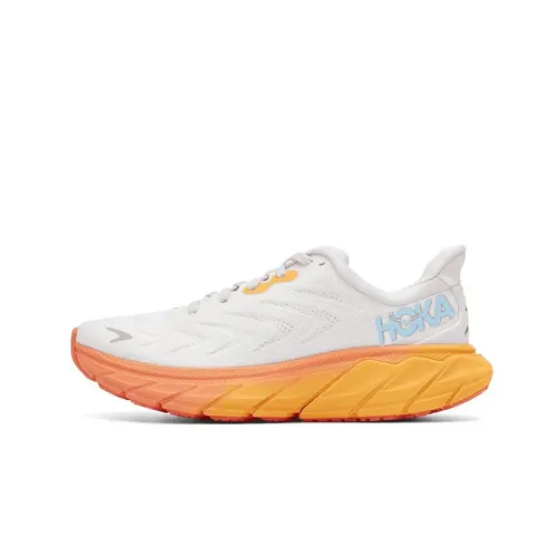 HOKA ONE ONE Arahi 6 Nimbus Cloud Blanc De Blanc Women's