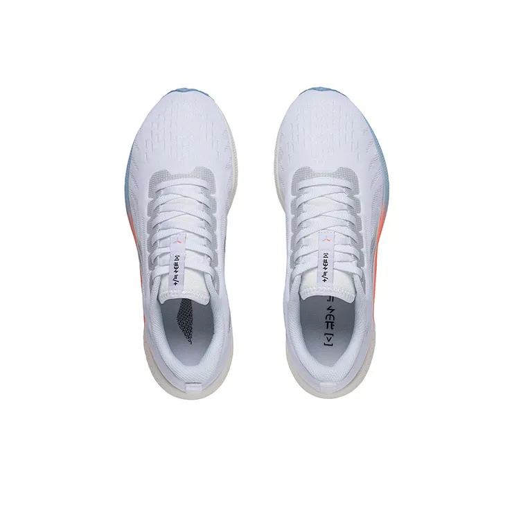 LiNing Red Hare 5 Supportive And Elastic Low-Top Running Shoes Women's White Blue-2