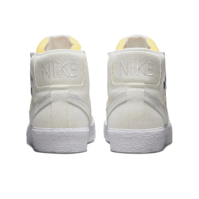 Nike Sb Blazer Mid Warning Label Summit White-4