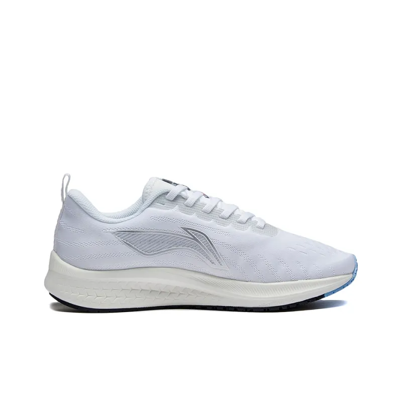 LiNing Red Hare 5 Supportive And Elastic Low-Top Running Shoes Women's White Blue-1