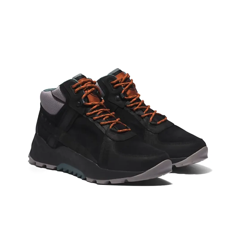 Timberland Mid Top Trekking Shoes Men's Black-3