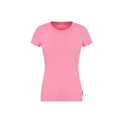 ARMANI EXCHANGE T-Shirts Women's Bright Pink