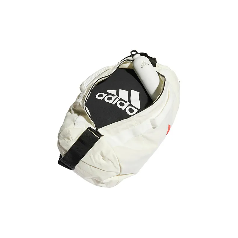 Adidas Polyamide Sports Bag, One Shoulder Handbag Regular Unisex Jade White/Light Red-4