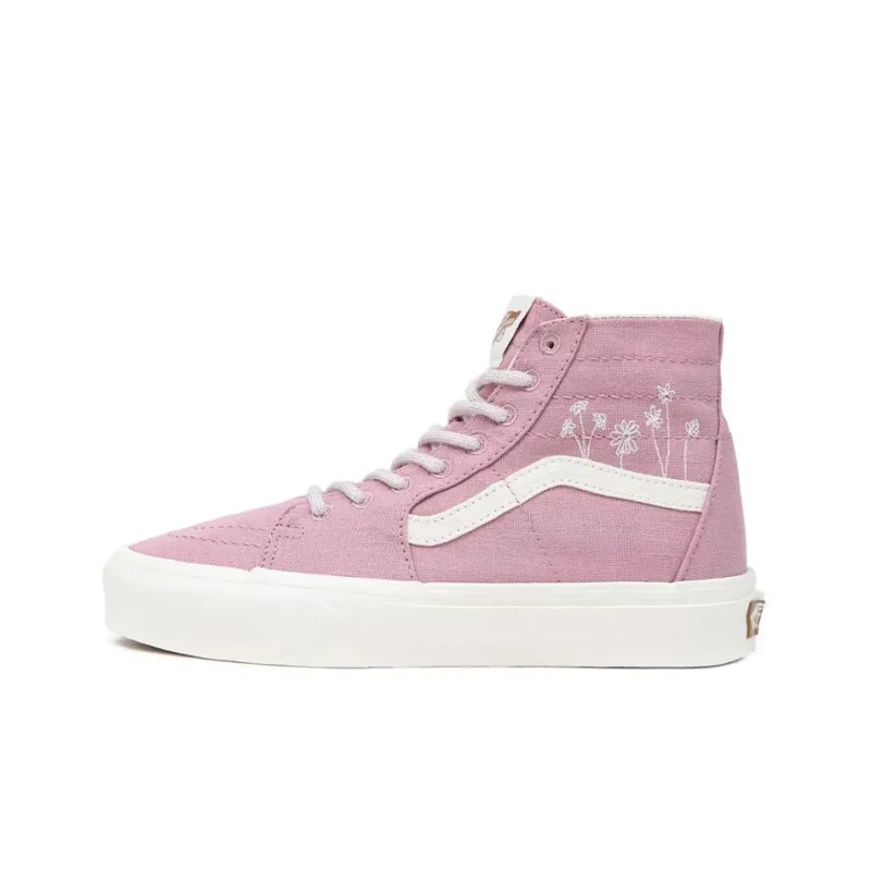 Vans Sk8 Hi Tapered Shoes 'Pink White' Women's-0