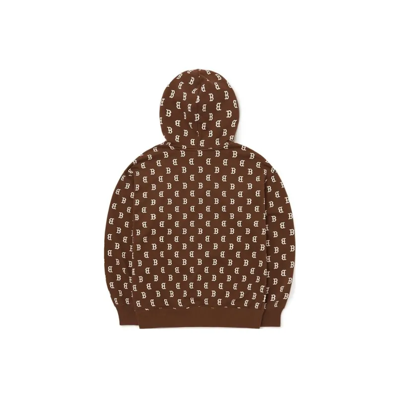 MLB Base Logo Sweatshirts Unisex Brown-1