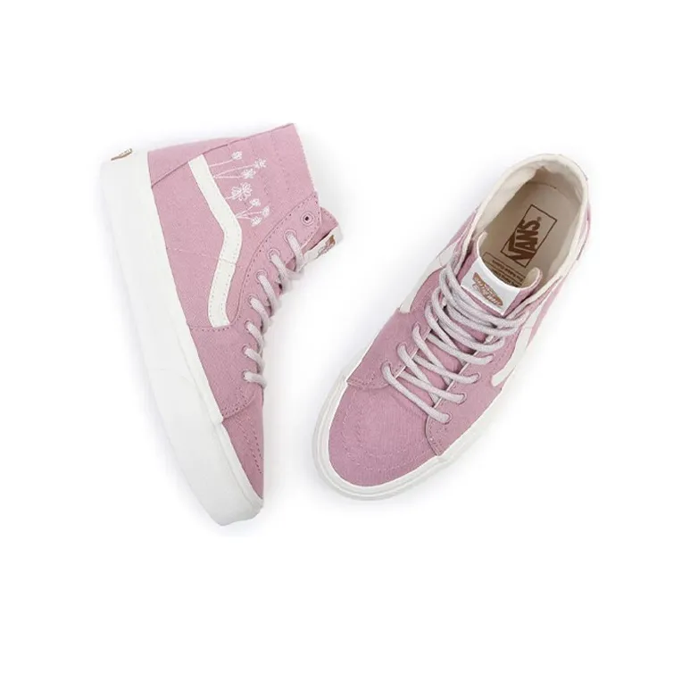 Vans Sk8 Hi Tapered Shoes 'Pink White' Women's-3