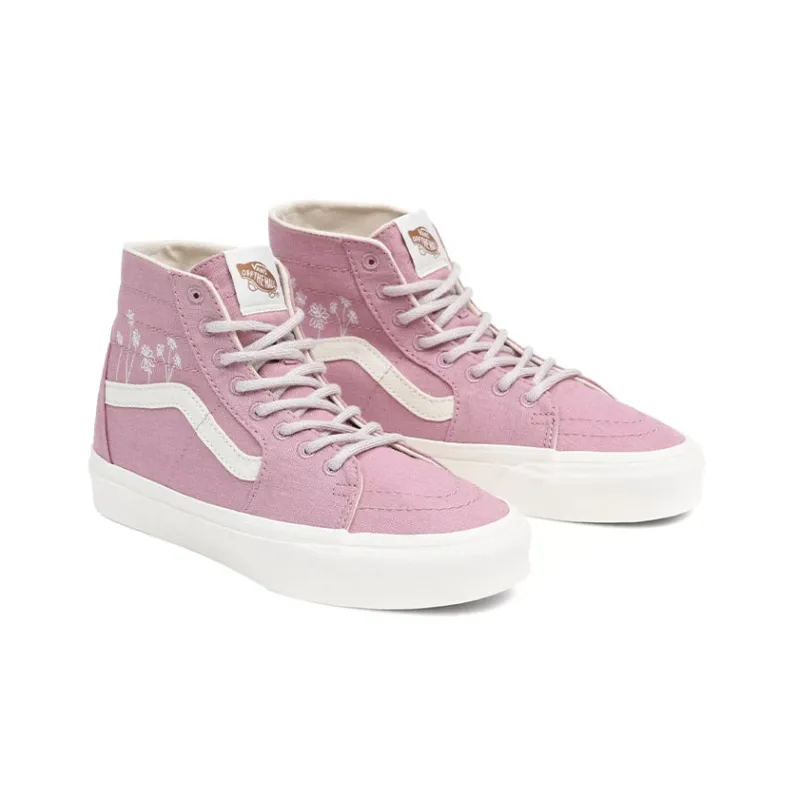 Vans Sk8 Hi Tapered Shoes 'Pink White' Women's-2