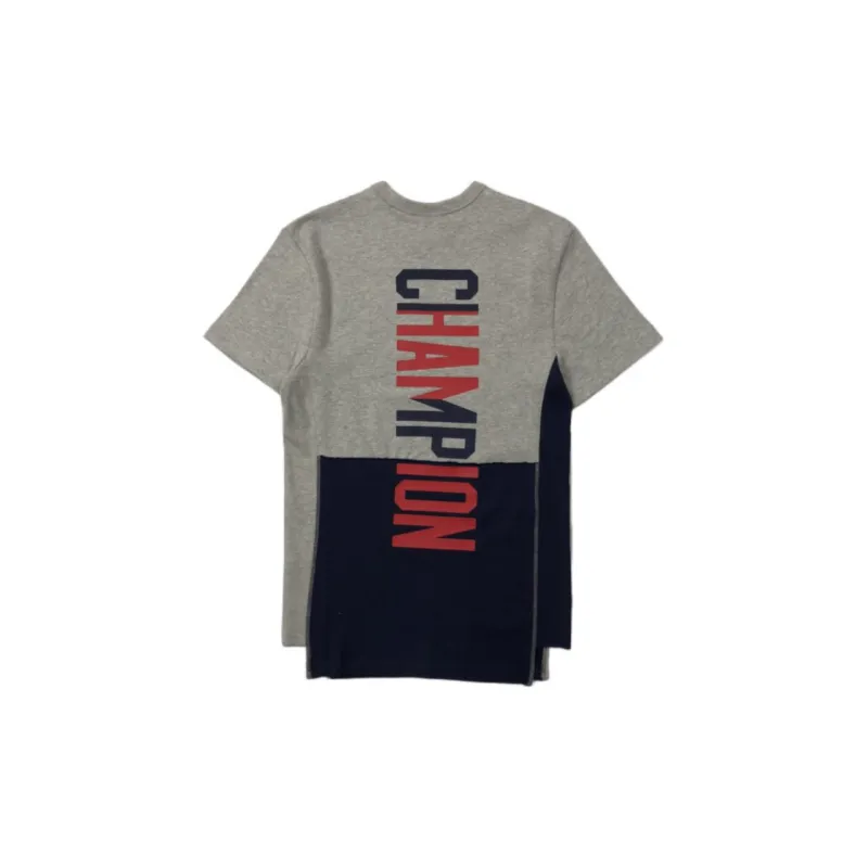 Champion Straight T Shirt US Version Unisex-3