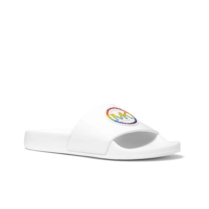 MICHAEL KORS Gilmore Stylish Sandals Women's White-2