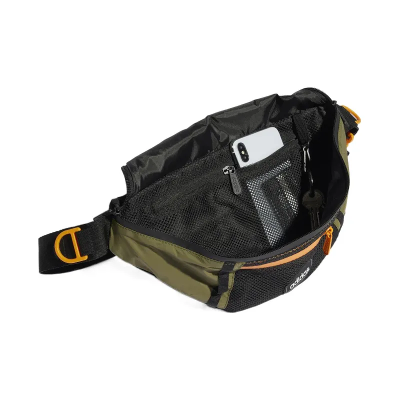 Adidas Polyester Sling Bags Crossbody Bags Regular Unisex Black-3