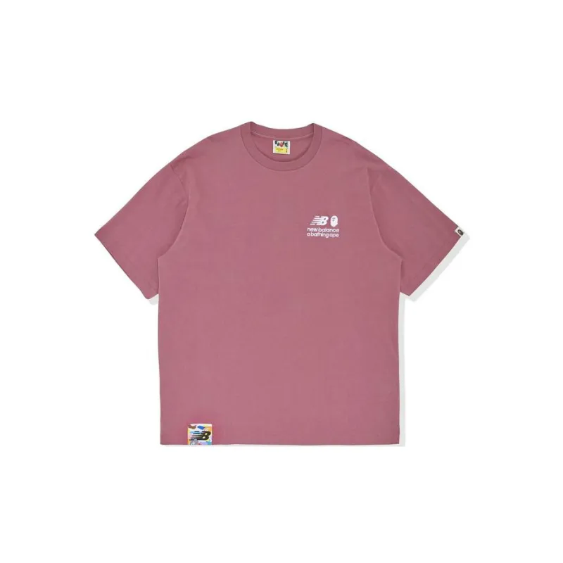 Bape X New Balance Ape Head Relaxed Fit Tee-5