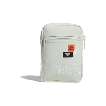 Adidas Recycled Material Polyester Handbag Shoulder Bag Crossbody Bag Regular Unisex Linen Green