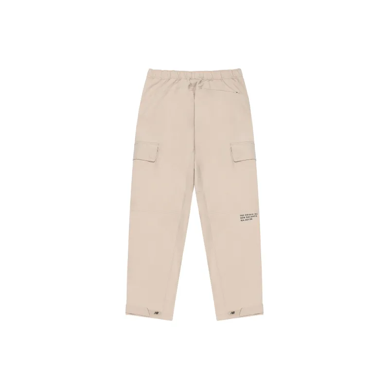New Balance Casual Pants Unisex Beige-1