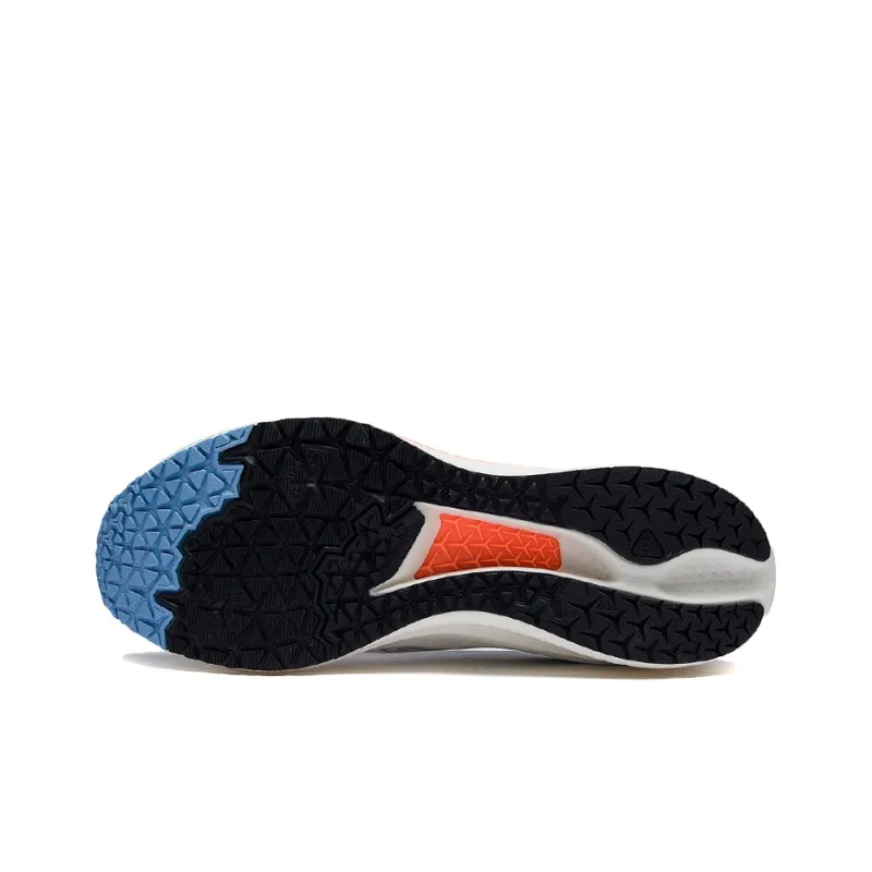 LiNing Red Hare 5 Supportive And Elastic Low-Top Running Shoes Women's White Blue-4