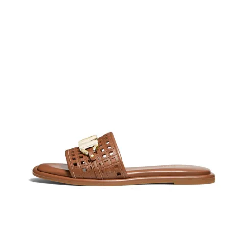 Michael Kors Hayworth Woven Slides