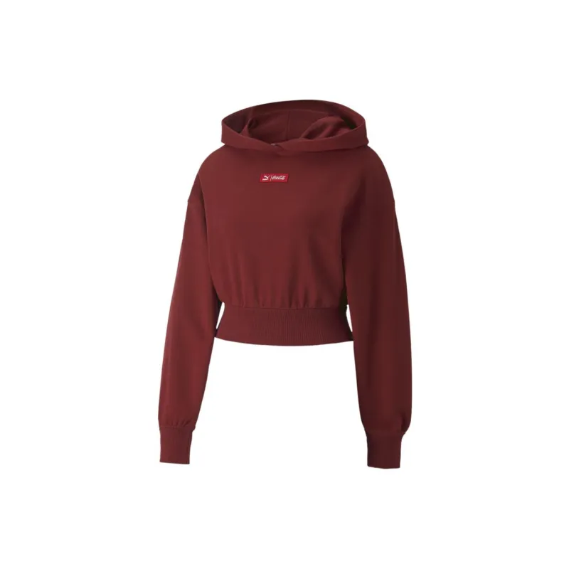 PUMA X Coca-Cola Sweatshirts Women's Red-1